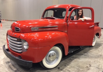 1950 Ford F1 with Jules