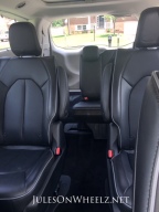 Pacifica Hybrid rear interior